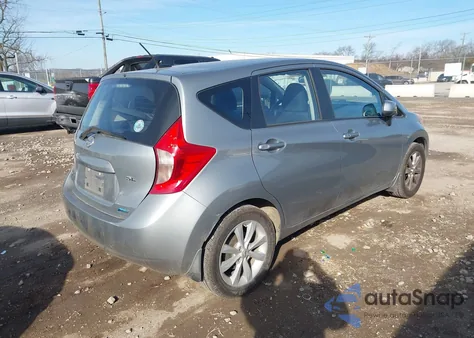 2014 Nissan Versa Note Sv из США, поврежденный, VIN 3N1CE2CPXEL431817
